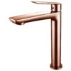 Frontline Aquaflow Sleek Tall Basin Mixer Rose Gold -Home Bathroom frontline fmart9914rg