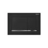 Geberit Omega30 Flush Plate Black & Gloss Chrome -Home Bathroom geberit 115080km1
