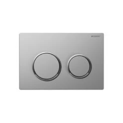 Geberit Omega20 Flush Plate Matt Chrome