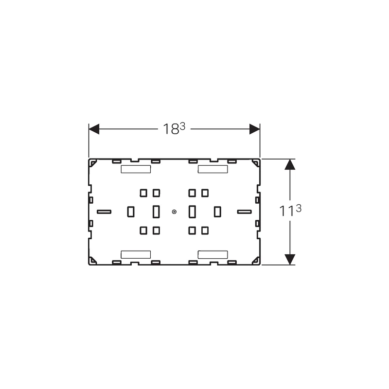 Geberit Omega Cover Plate Surface-Even, Customisation 4 Geberit Omega Cover Plate Surface-Even, Customisation - Image 2
