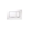 Geberit Sigma30 Dual Flush Plate White/Gloss Chrome/White -Home Bathroom geberit 115883kj1
