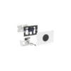 Geberit Flush Plate Sigma10 Mains Black / Bright Chrome