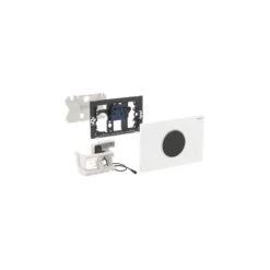 Geberit Flush Plate Sigma10 Mains Black / Bright Chrome