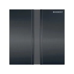 Geberit Urinal Flush Control Mains Type50 Black Chrome/Brushed