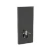 Geberit Monolith For Wall-Hung WC 114cm Black Glass/Black Chrome -Home Bathroom geberit 131031sj6