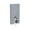 Geberit Monolith Plus For Floorstanding WC 101cm Slate/Black Chrome 1 Geberit Monolith Plus For Floorstanding WC 101cm Slate/Black Chrome -Home Bathroom geberit 131202005