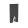 Geberit Monolith Plus For Floorstanding WC 101cm Black Glass/Black Chrome -Home Bathroom geberit 131202sj6