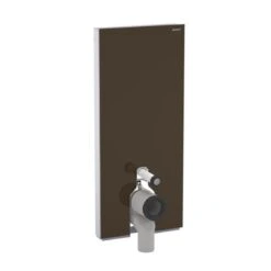 Geberit Monolith Plus Floor Standing WC 114cm Umber Glass
