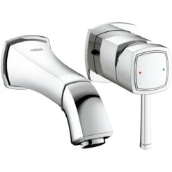 Grohe Grandera 2-Hole Wall Basin Mixer Small 19929 Chrome