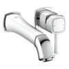 Grohe Grandera 2-Hole Wall Basin Mixer Medium 19930 Chrome -Home Bathroom grohe 19930000