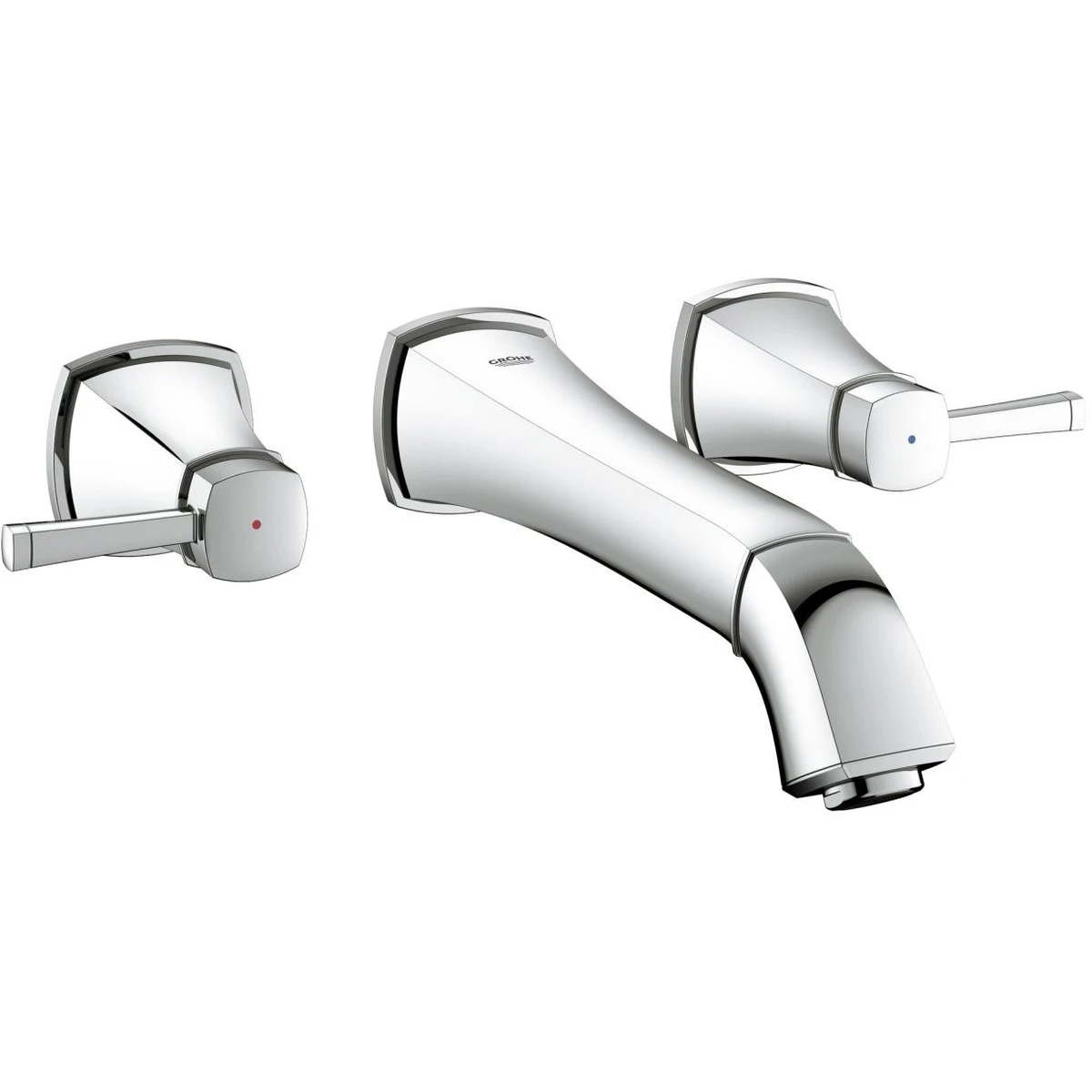 Grohe Grandera Wall Basin Mixer 1/2″ Medium 20415 Chrome 3 Grohe Grandera Wall Basin Mixer 1/2″ Medium 20415 Chrome
