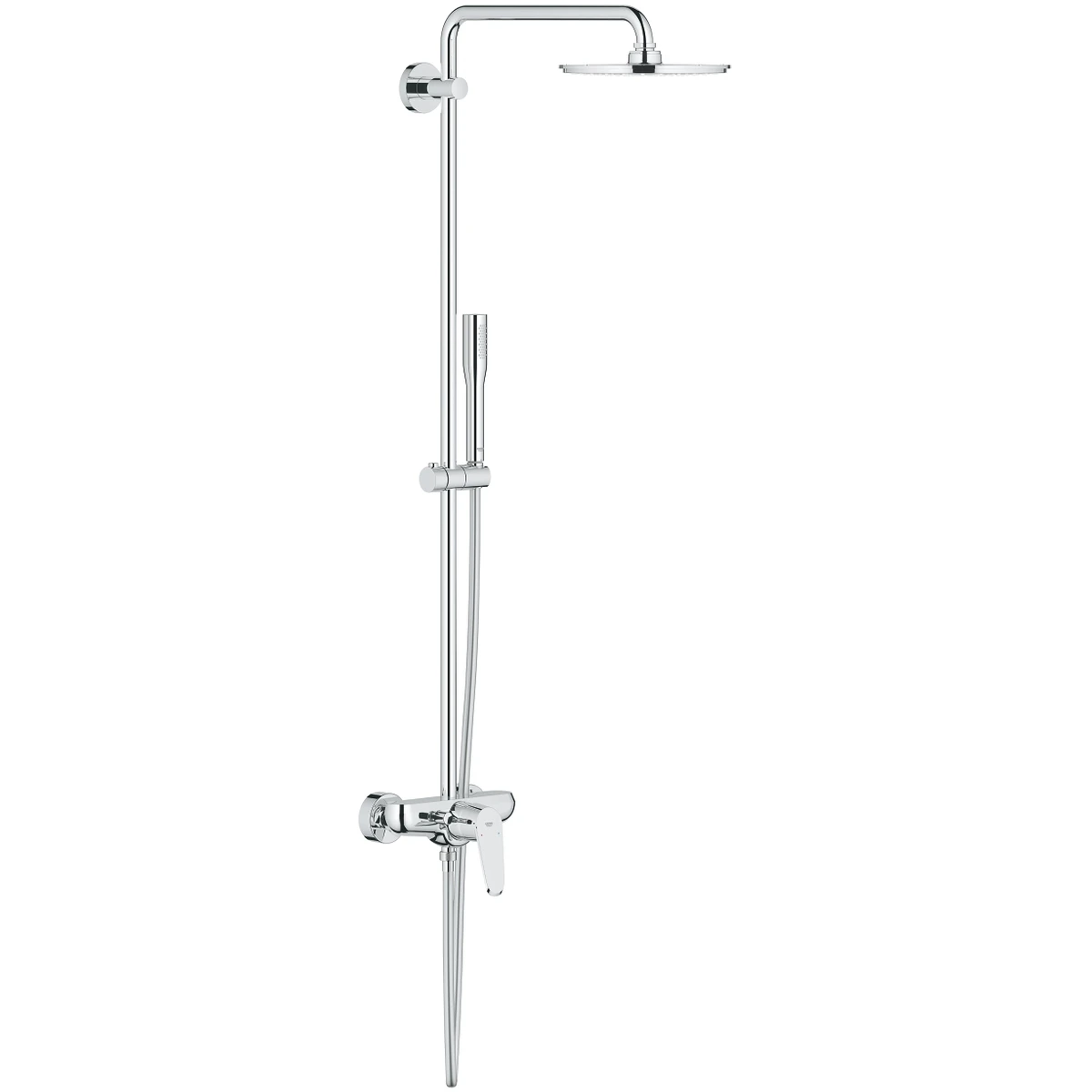 Grohe Eurodisc Cosmopolitan 210 Single Lever Shower System 23058 3 Grohe Eurodisc Cosmopolitan 210 Single Lever Shower System 23058