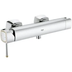 Grohe Grandera Wall Mounted Shower Mixer 1/2″ 23316 Chrome/Gold