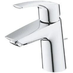 Grohe Eurosmart Angled S-Size Basin Mixer With Pop Up Waste 23969 -Home Bathroom grohe 23969003 3