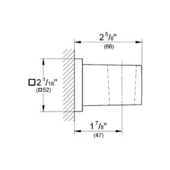 Grohe Euphoria Cube Wall Hand Shower Holder 27693 -Home Bathroom grohe 27693000 2