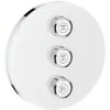Grohe Smartcontrol Triple Volume Control Trim 29152 Moon White -Home Bathroom grohe 29152ls0