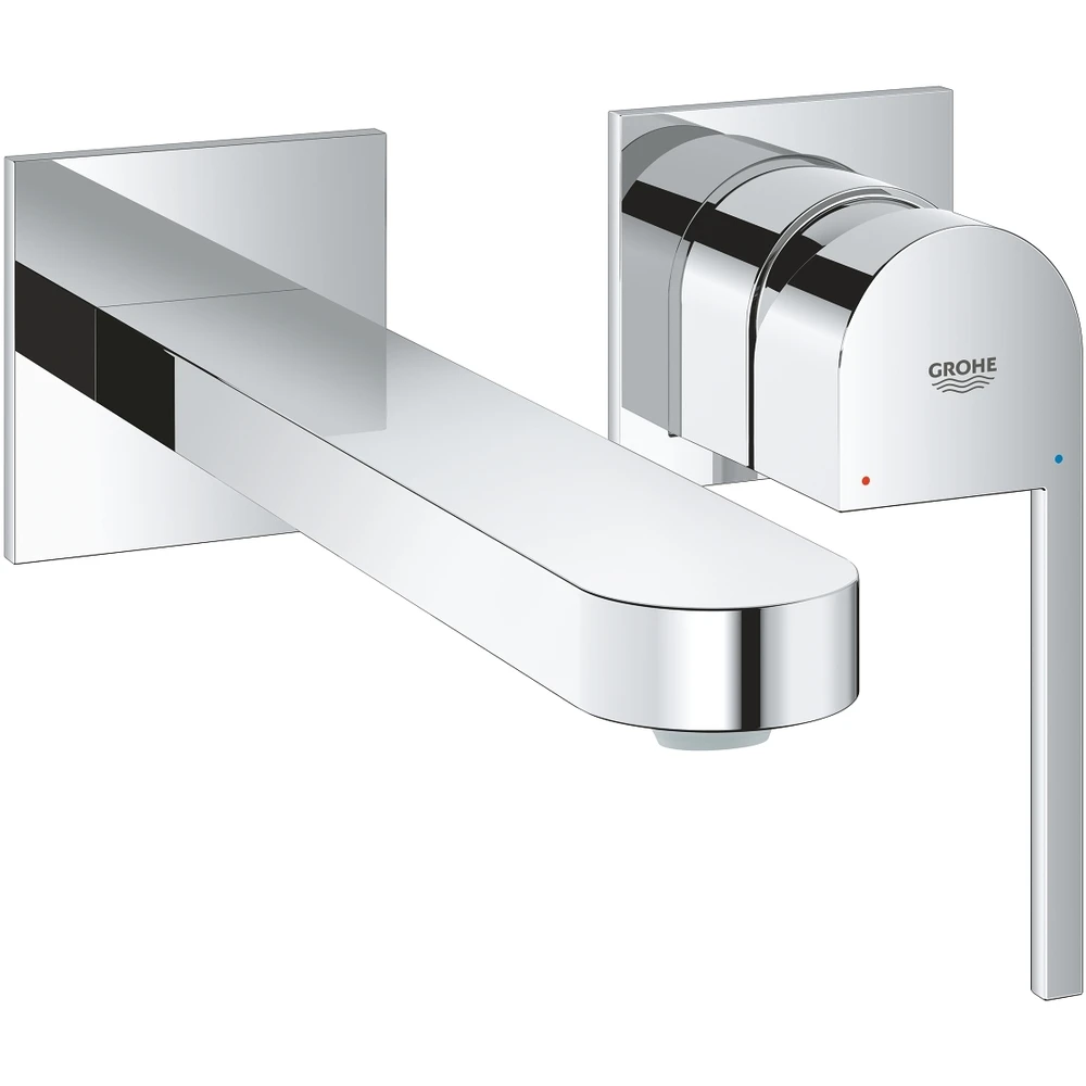 Grohe Plus 2-Hole Wall Basin Mixer L-Size 29306 3 Grohe Plus 2-Hole Wall Basin Mixer L-Size 29306
