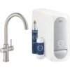 Grohe Blue Home C-Spout Duo 31455 Supersteel -Home Bathroom grohe 31455dc1