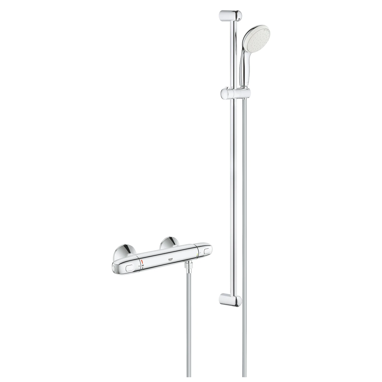 Grohe Grohtherm 1000 Thermostatic Shower Mixer With Kit 34256 3 Grohe Grohtherm 1000 Thermostatic Shower Mixer With Kit 34256