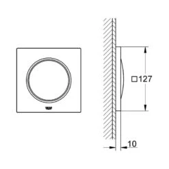 Grohe Rainshower F-Series Light Set 36359 Chrome -Home Bathroom grohe 36359000 2