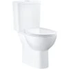 Grohe Bau Ceramic Close Coupled Toilet Pack With Soft Close Seat 39496 2 Grohe Bau Ceramic Close Coupled Toilet Pack With Soft Close Seat 39496 -Home Bathroom grohe 39496000