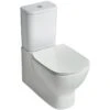 Ideal Standard Tesi Close Coupled Back-to-Wall Toilet With Normal Seat 1 Ideal Standard Tesi Close Coupled Back-to-Wall Toilet With Normal Seat -Home Bathroom ideal standard t355701