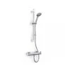 Inta Kiko Thermostatic Bar Shower With Flexible Slide Rail Kit -Home Bathroom inta kk10031cp