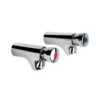 Inta Non Concussive Wall Mounted Taps (Pair) -Home Bathroom inta nc170cp