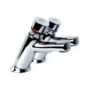 Inta Non Concussive Adjustable Time Anti Block Basin Taps (Pair) -Home Bathroom inta nc177cp