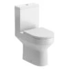 Iona Capri Comfort Height Toilet With Soft Close Seat -Home Bathroom iona ftdi101515