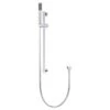 Meir Round Hand Shower On Rail Column Polished Chrome -Home Bathroom meir mz0402 r c