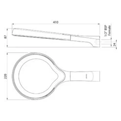 Methven Aurajet Aio Overhead Drencher Chrome 5 Methven Aurajet Aio Overhead Drencher Chrome -Home Bathroom methven aooscpuk 2