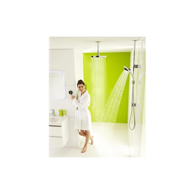 Mira Platinum Dual Ceiling Fed Shower Pumped Black/Chrome 6 Mira Platinum Dual Ceiling Fed Shower Pumped Black/Chrome - Image 4