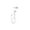 Mira Vision Dual Rear Fed Shower Pumped White/Chrome 2 Mira Vision Dual Rear Fed Shower Pumped White/Chrome -Home Bathroom mira 1 1797 104