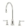 Perrin & Rowe Athenian 3 Hole Sink Mixer Lever Handles Chrome 2 Perrin & Rowe Athenian 3 Hole Sink Mixer Lever Handles Chrome -Home Bathroom perrin rowe 4371cpwpc