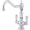 Perrin & Rowe Picardie Sink Mixer With Levers Pewter -Home Bathroom perrin rowe 4761pf