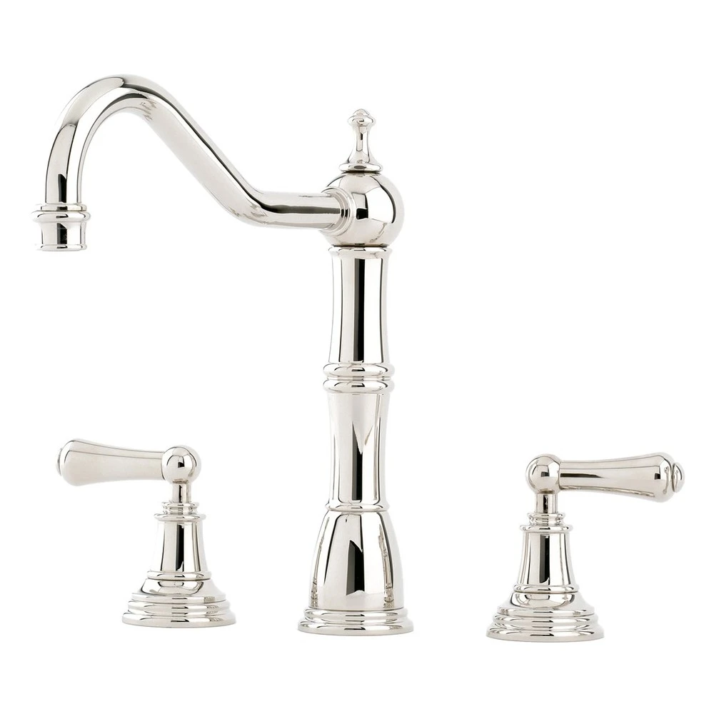 Perrin & Rowe Alsace 3 Hole Sink Mixer With Lever Handles Chrome 3 Perrin & Rowe Alsace 3 Hole Sink Mixer With Lever Handles Chrome