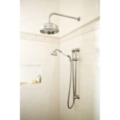 Perrin & Rowe Inclined Handshower On Hose Pewter -Home Bathroom perrin rowe 5387pf 3
