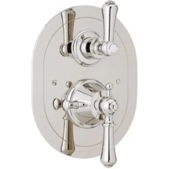 Perrin & Rowe Georgian Lever Concealed Shower Mixer Nickel