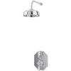 Perrin & Rowe Traditional Shower Set Three Nickel 12″ Rose 2 Perrin & Rowe Traditional Shower Set Three Nickel 12″ Rose -Home Bathroom perrin rowe tss3ni