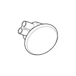 Rada Pulse 124 Single Washbasin Ceiling Infra-Red Sensor Chrome