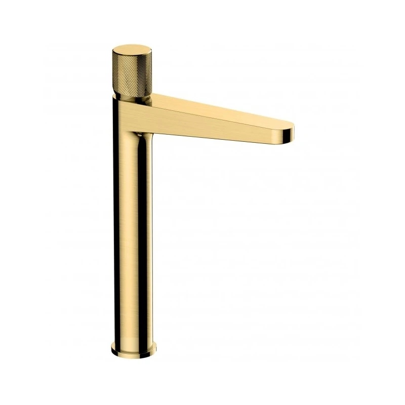 RAK Amalfi Tall Basin Mixer Brushed Gold 3 RAK Amalfi Tall Basin Mixer Brushed Gold