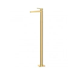 RAK Petit Square Freestanding Basin Mixer Brushed Gold