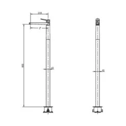 Home Bathroom -Home Bathroom rak rakpes3030n 2