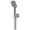 RAK Petit Square Wall Mounted Shower Set Brushed Nickel -Home Bathroom rak rakpes4005n