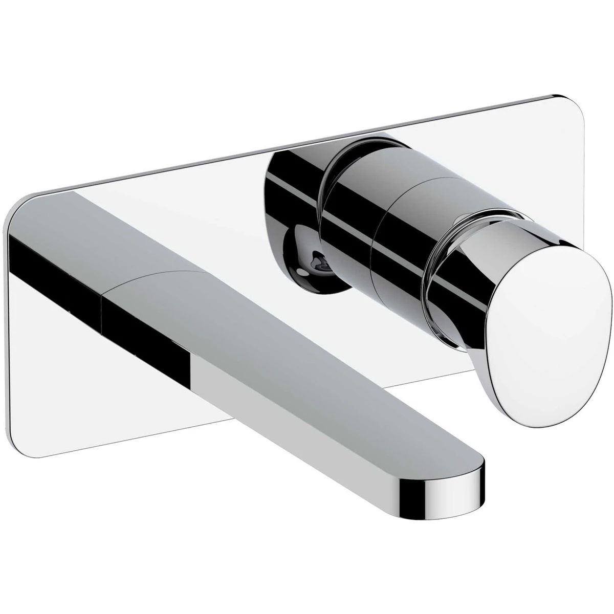 RAK Positano Wall Basin Mixer With Back Plate Chrome 3 RAK Positano Wall Basin Mixer With Back Plate Chrome