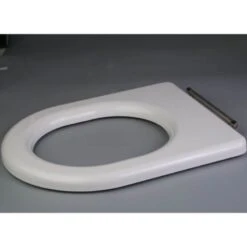 RAK Compact Special Needs Toilet Seat Without Lid White