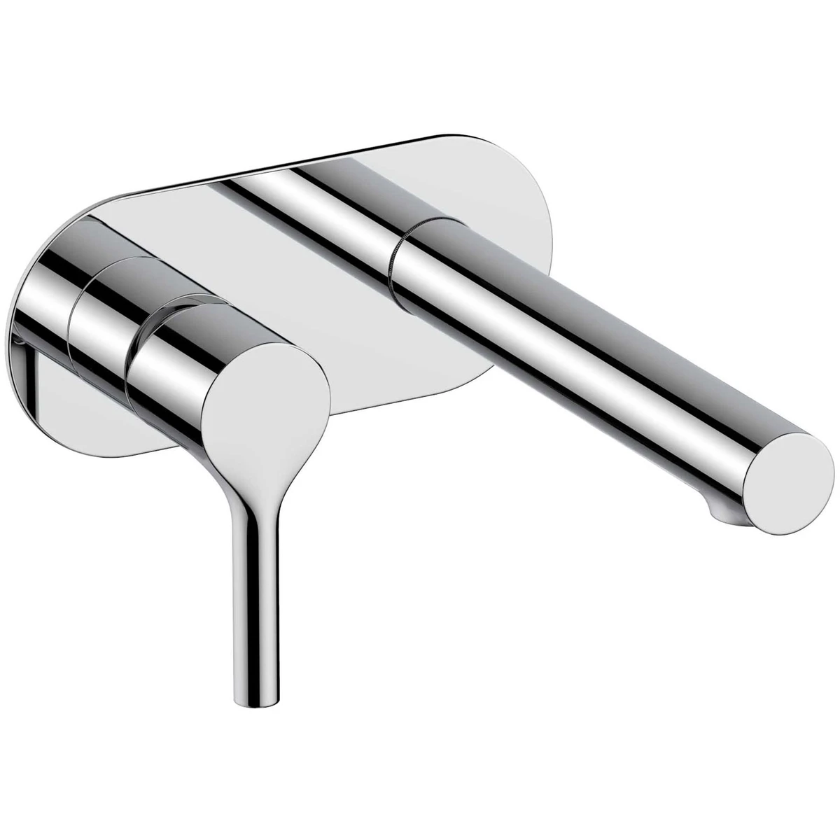 RAK Sorrento Wall Basin Mixer With Back Plate Chrome 3 RAK Sorrento Wall Basin Mixer With Back Plate Chrome