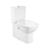 Roca Debba Back To Wall Close Coupled Toilet With Standard Seat -Home Bathroom roca 34299B00U 34199D00F 801990004