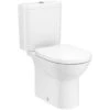 Roca Debba Close Coupled Rimless Toilet Pan -Home Bathroom roca 34299p000